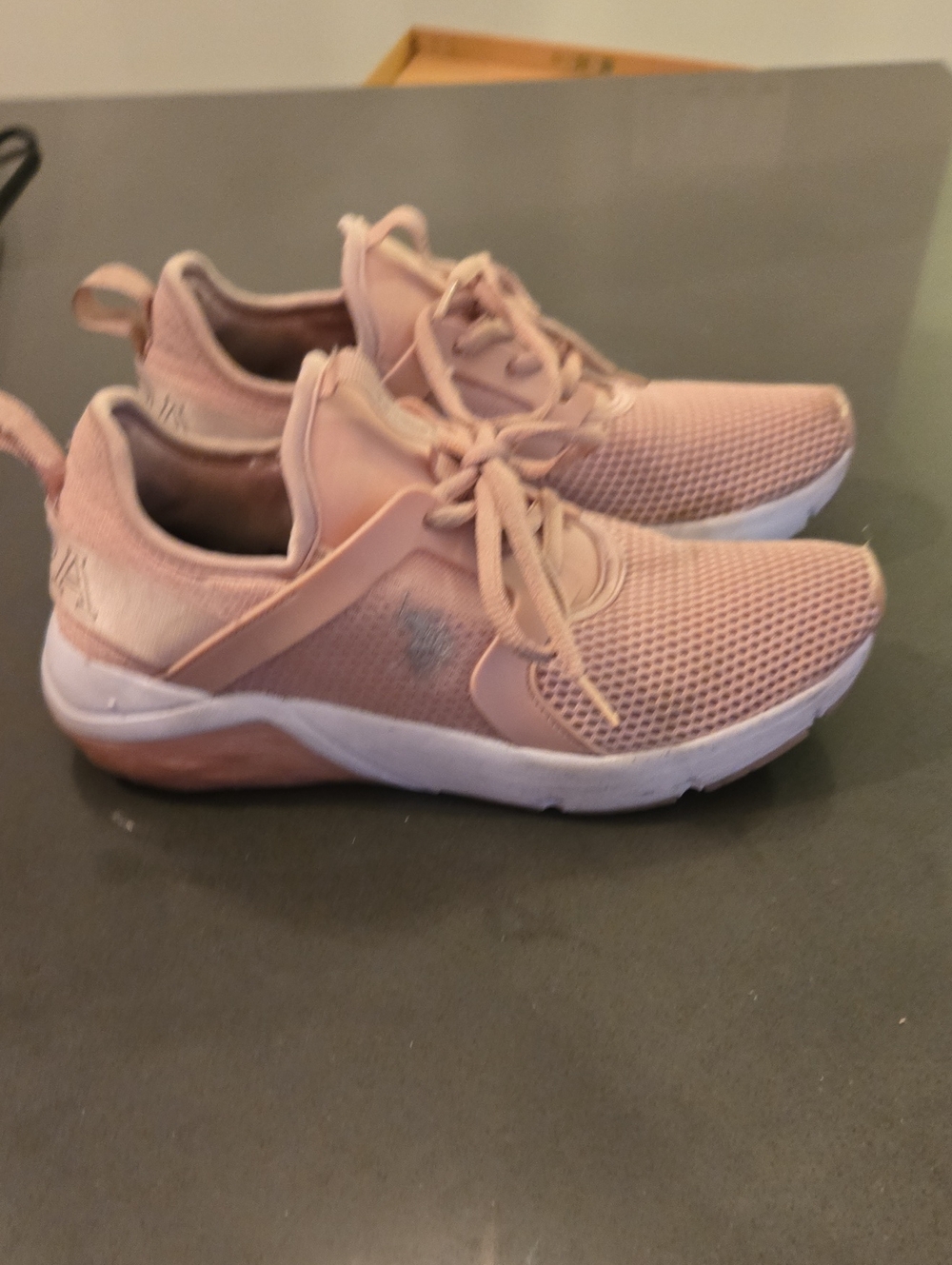 U.S. Polo Assn. Women’s Blush Pink Knit Sneakers